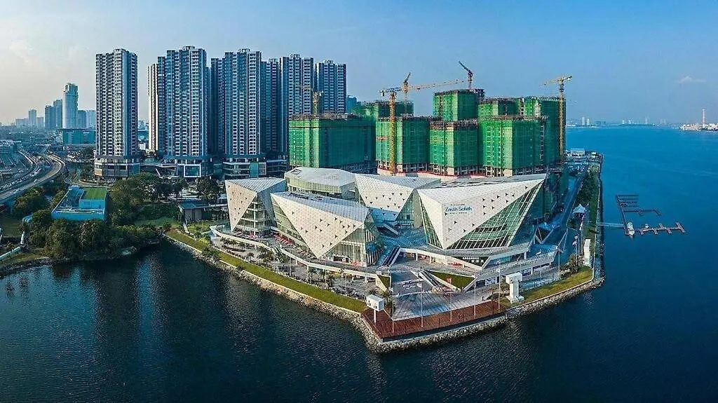 R&F Princess Cove, Seine Region 2Bedroom With Balcony By 9 Sands 조호르 바루 아파트